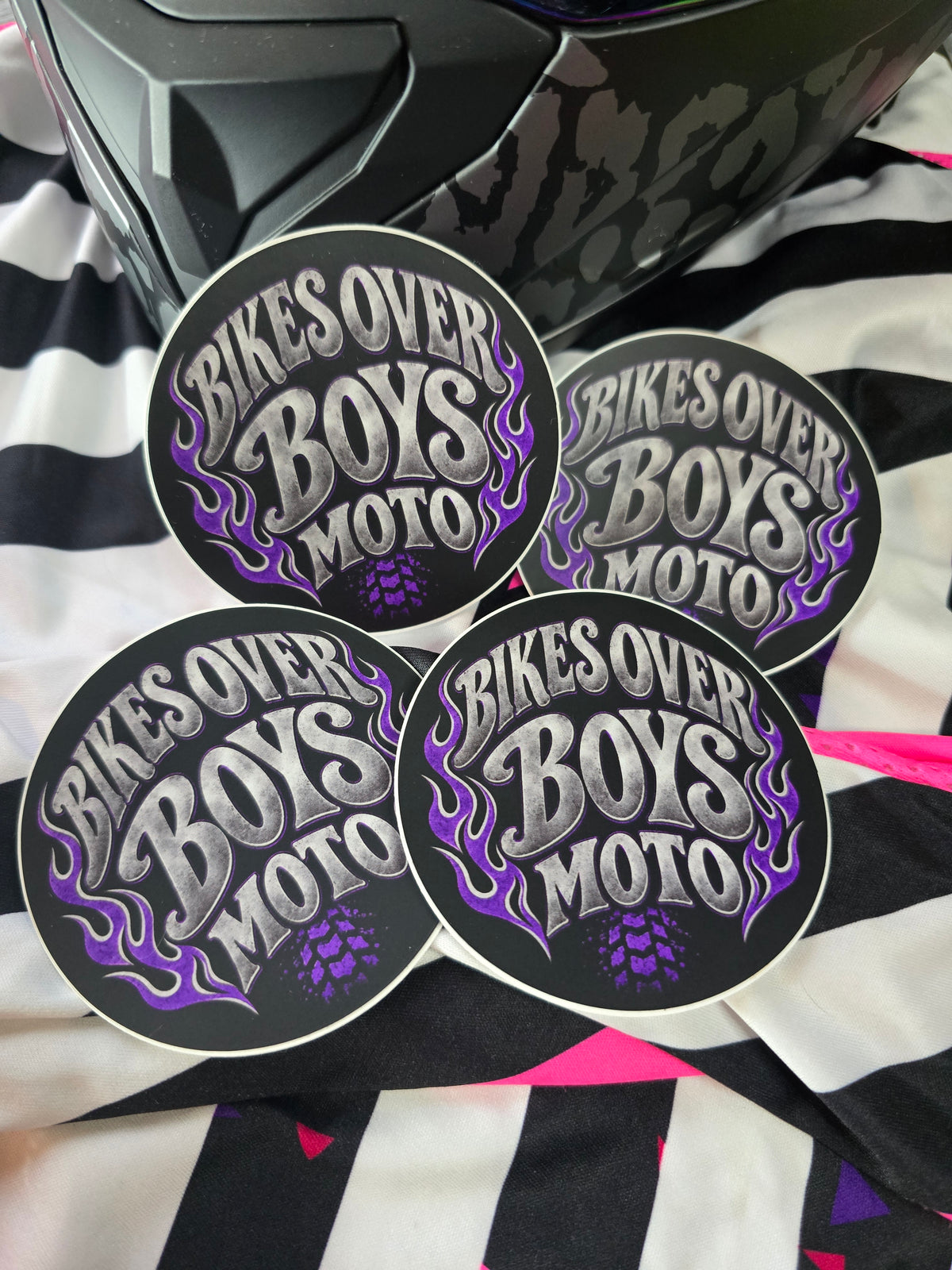 Midnight Moto Sticker