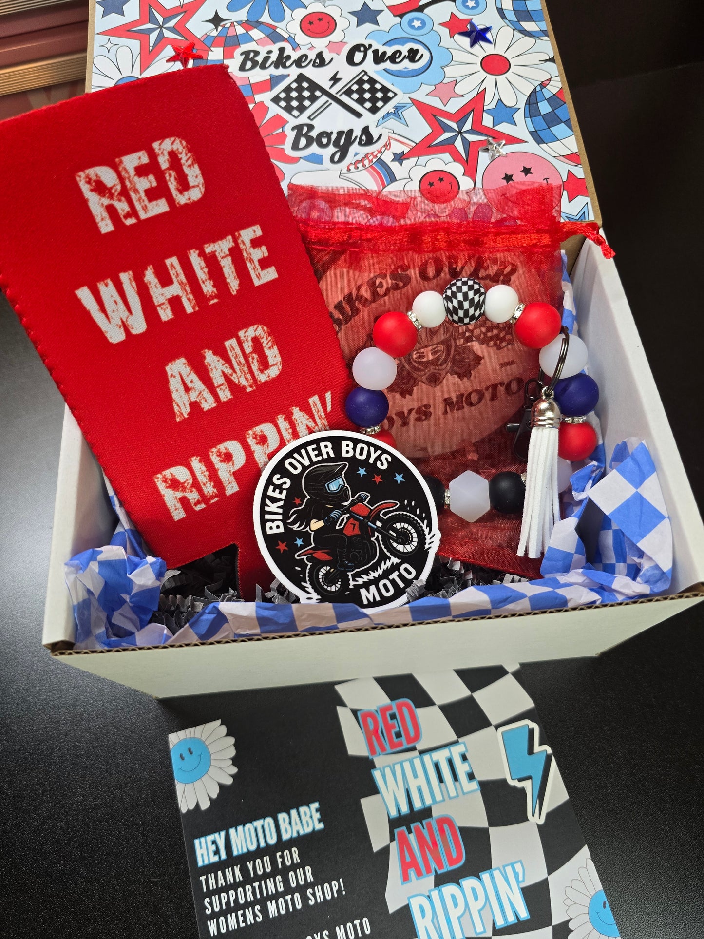 Red White and Rippin Box