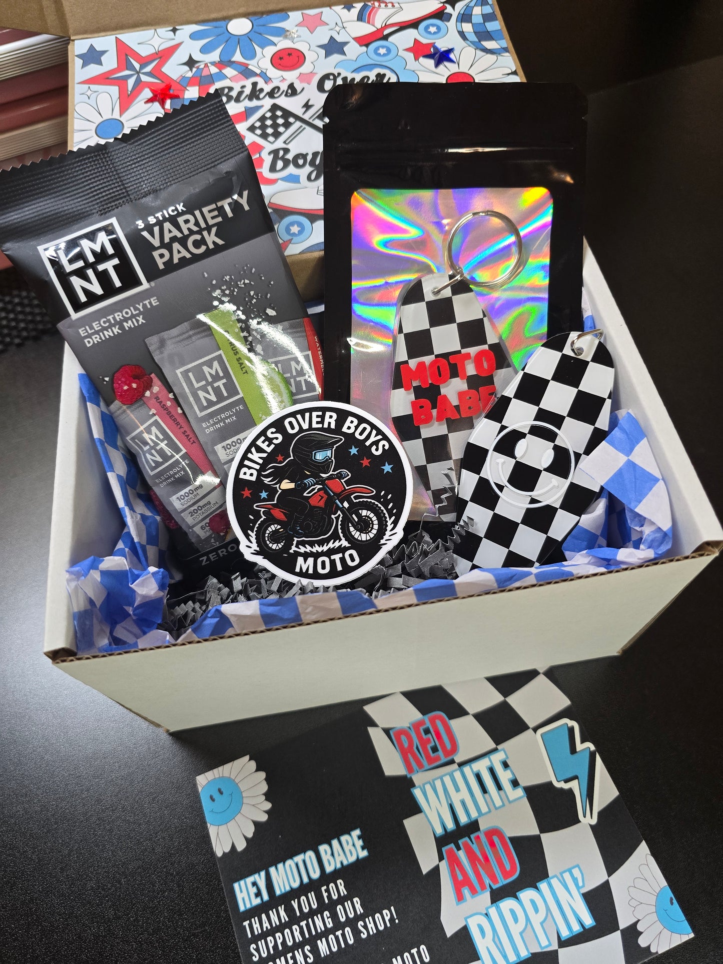 Red White and Rippin Box