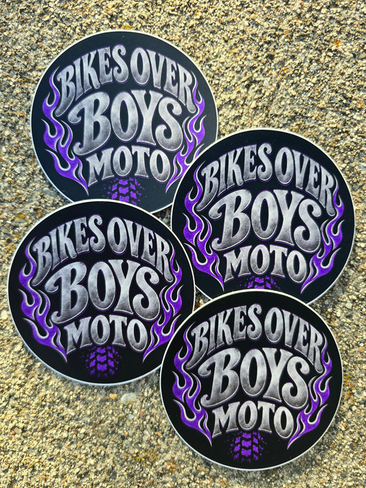 Midnight Moto Sticker