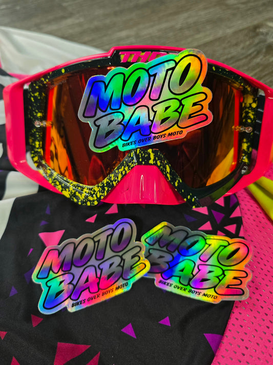 BOBM Moto Babe Holo Sticker