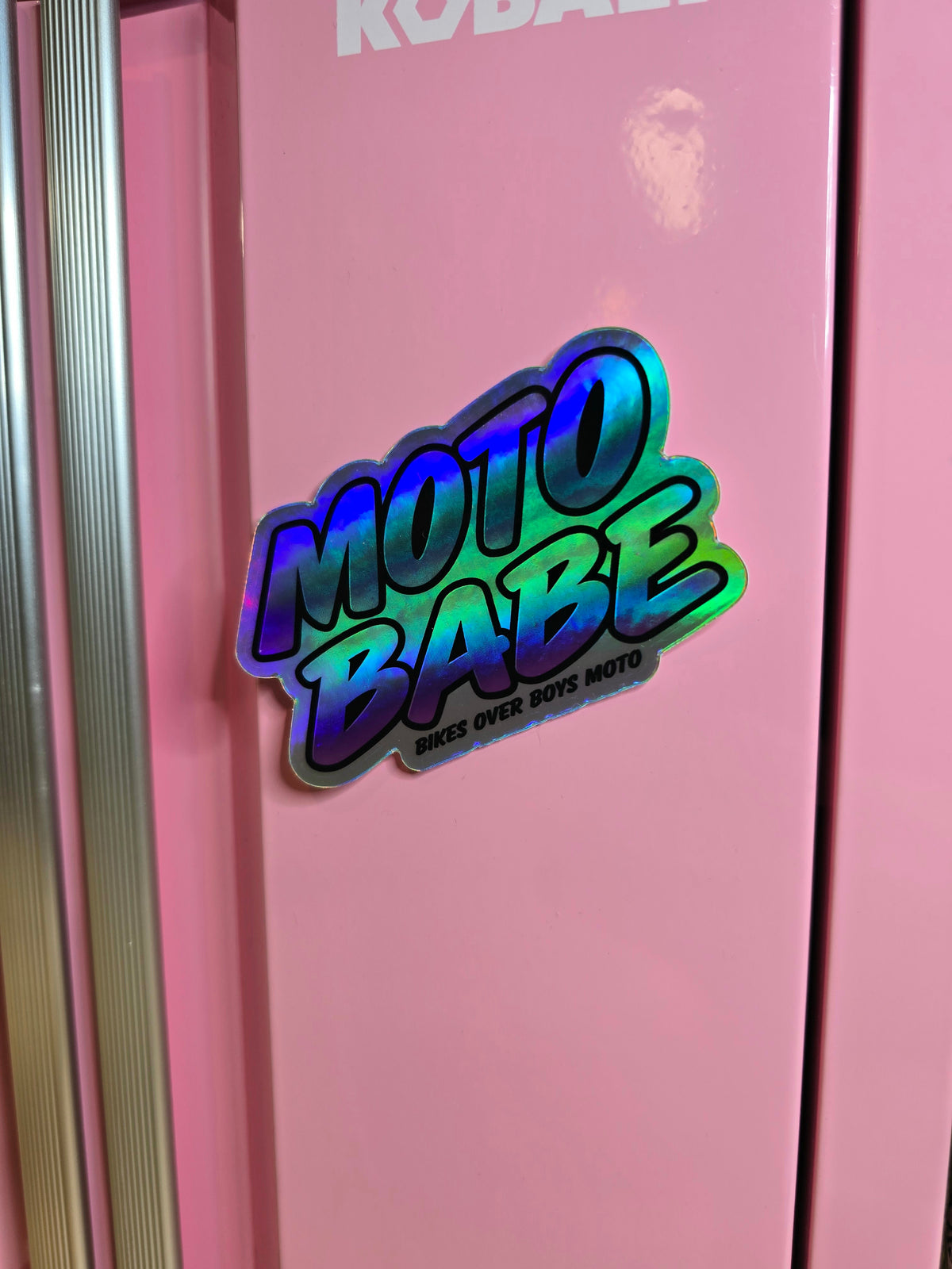 BOBM Moto Babe Holo Sticker