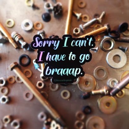 Sorry I Can’t